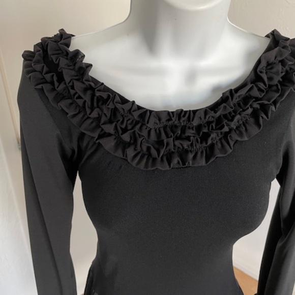 Woman's black cocktail dress - Picture 1 of 8